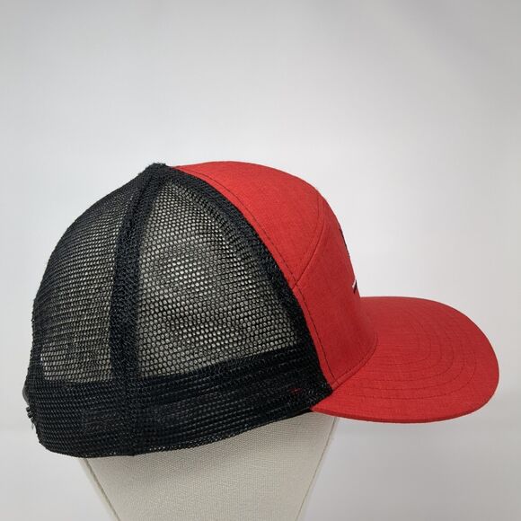 Banbury Golf Course Snapback Trucker Hat Red One Size Mesh Back Legendary - Picture 4 of 9